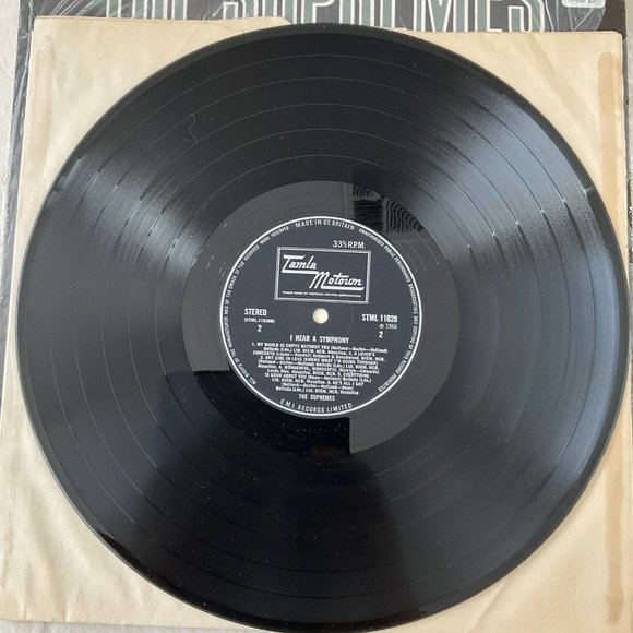 The Supremes: A Hear A Symphony Vintage Vinyl Record - Picture 8 of 10